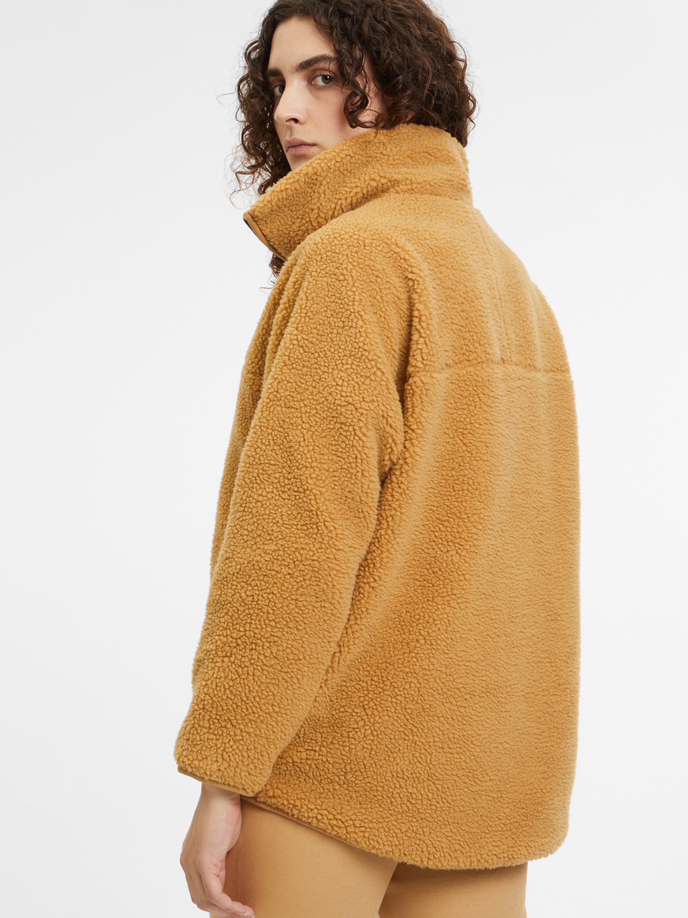 FILA Fleece jacket BOROVANY in Light Brown ABOUT YOU
