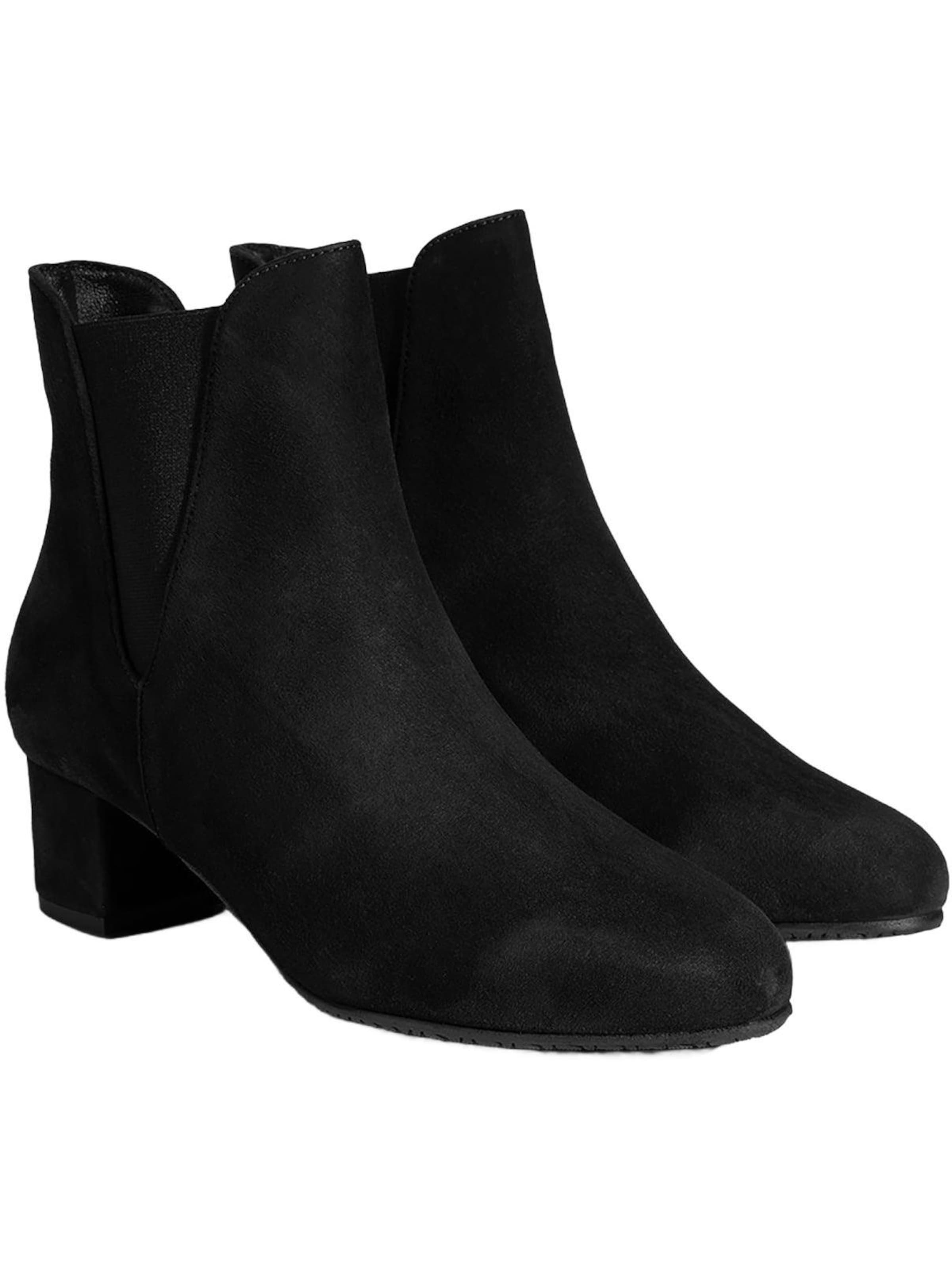 Desa Boots 'Stiefeletten' in Black: front