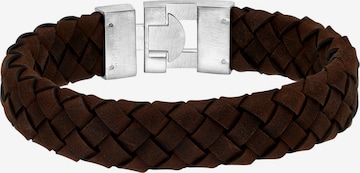 Lucardi Armband 'Urban Story' in Bruin: voorkant
