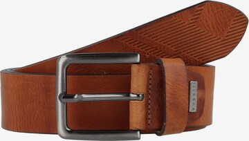 Ceinture bugatti en marron : devant