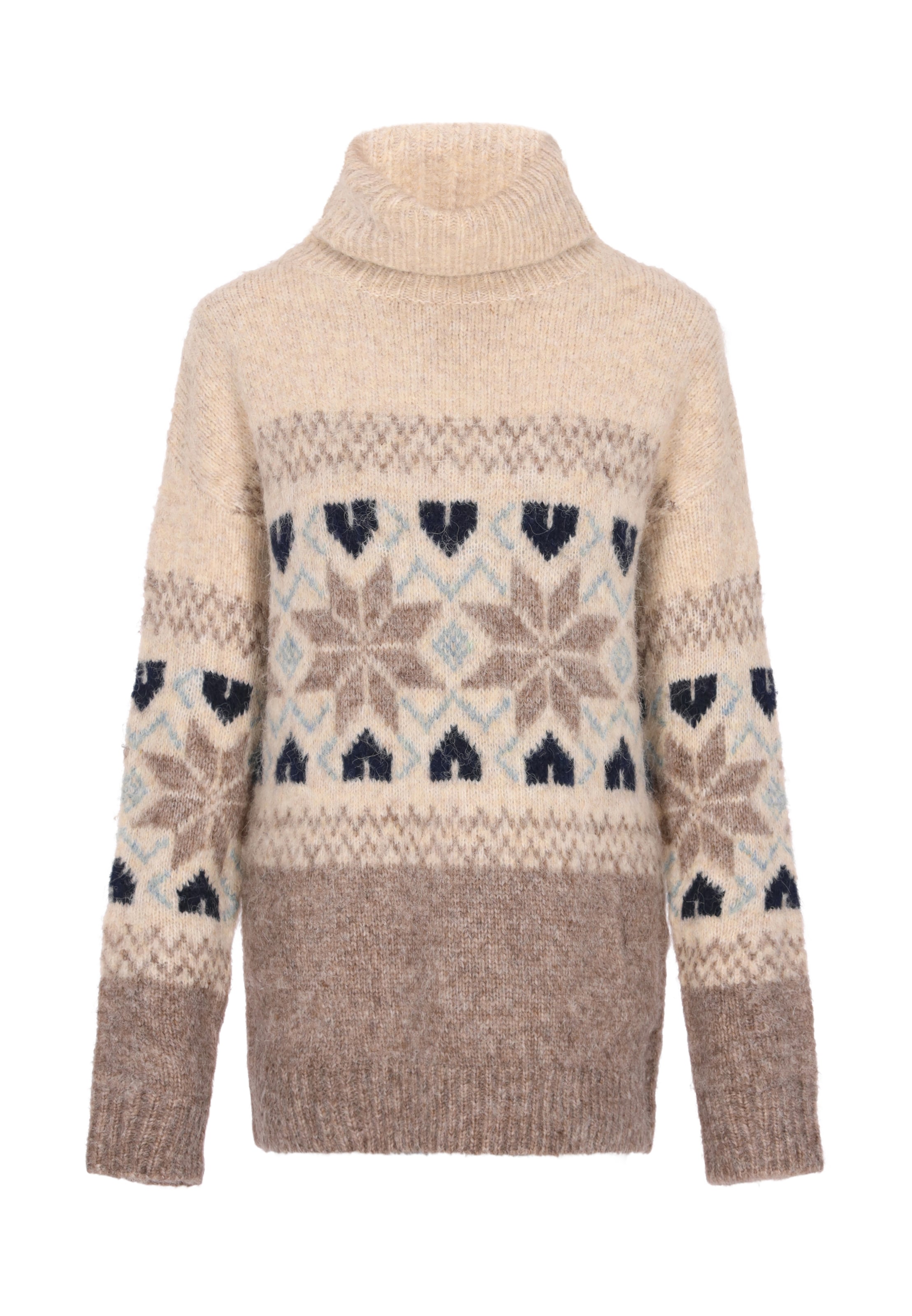 smėlio usha BLUE LABEL Laisvas megztinis: priekis