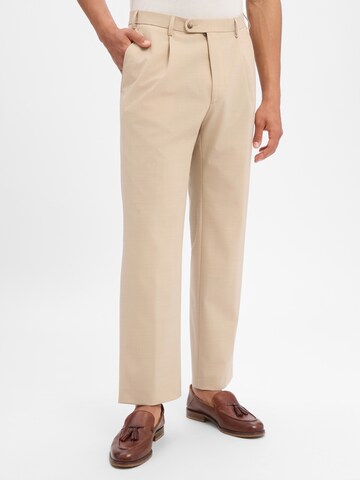 Digel Slimfit Hose 'Bert' in Beige: Vorderseite