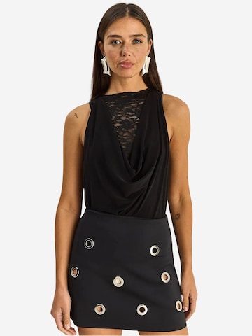 Camicia da donna di Bianco Lucci in nero