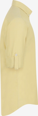 DENIM CULTURE Regular fit Button Up Shirt 'Henri' in Yellow
