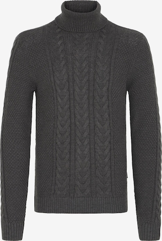 BLEND - Pullover 'BHBASIM' em cinzento: frente