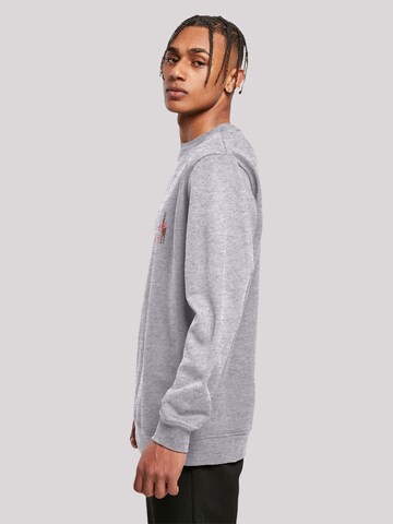 F4NT4STIC Sweatshirt 'Christmas Deer' in Grijs