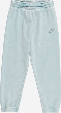 Nike Sportswear Loosefit Nadrág - kék: elől