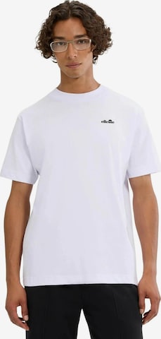 ELLESSE Tričko 'Camiseta ellesse blanca acciano tee' – bílá: přední strana