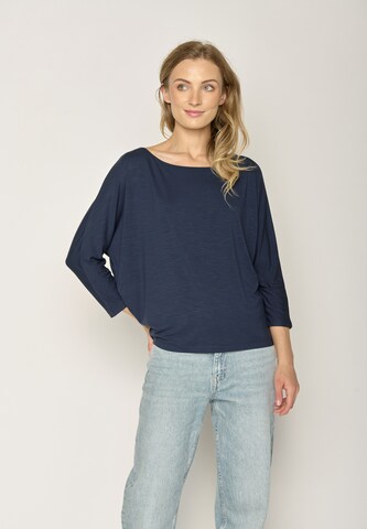 GREENBOMB Shirt in Blue: front