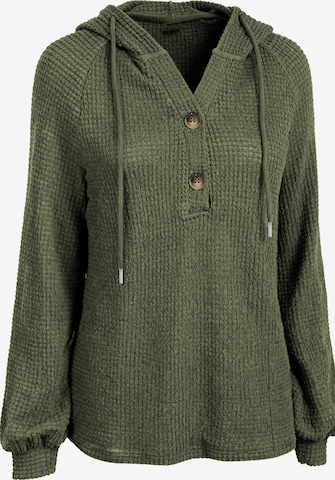 MEETWEE Sweater in Green: front