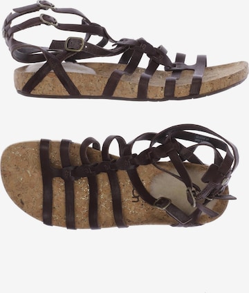 UGG Sandalen 40,5 in Braun: predná strana