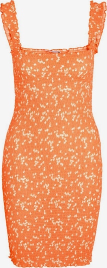 Noisy may Vestido de verano en naranja / blanco, Vista del producto