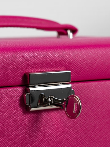Friedrich23 Sieraden-bewaring 'JOLIE Schmuckkästchen - Kreuznarben Optik' in Roze