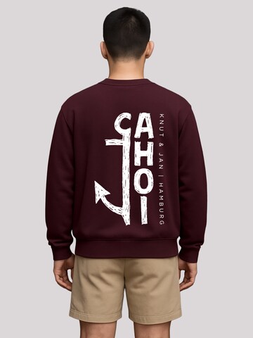 Sweat-shirt 'Knut & Jan Scribble' F4NT4STIC en rouge
