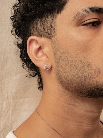 Hey Happiness - Pendientes 'Tree of Life Stud' en plata
