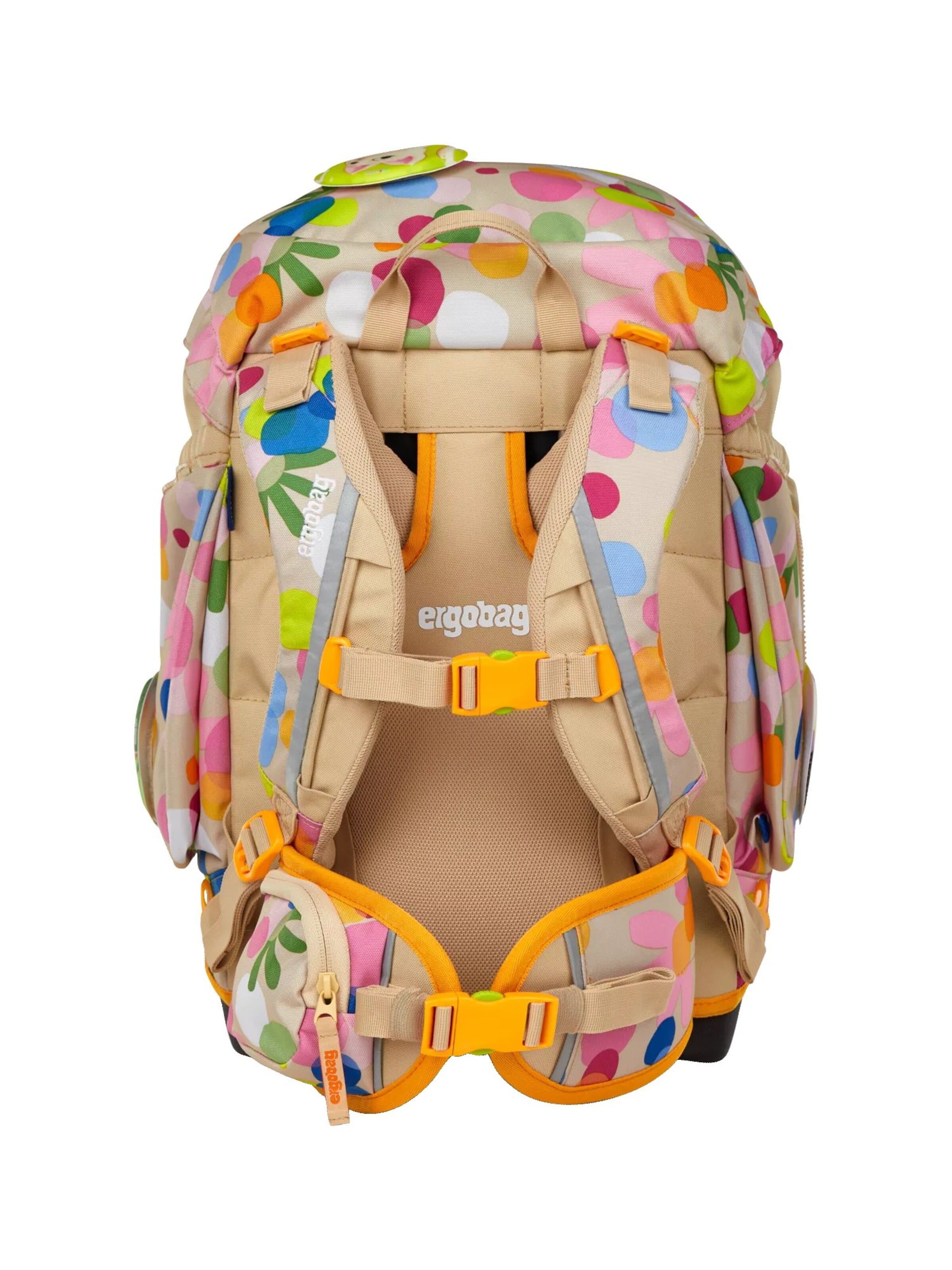 ergobag Backpack 'Schulranzen-Set pack Set' in Beige