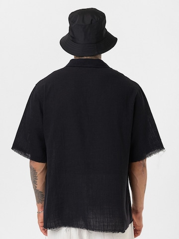 Coupe regular Chemise 'Leon' Dandalo en noir