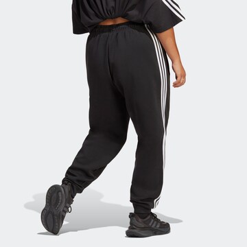 ADIDAS SPORTSWEAR Дънки Tapered Leg Спортен панталон 'Future Icons 3-Stripes  ' в черно