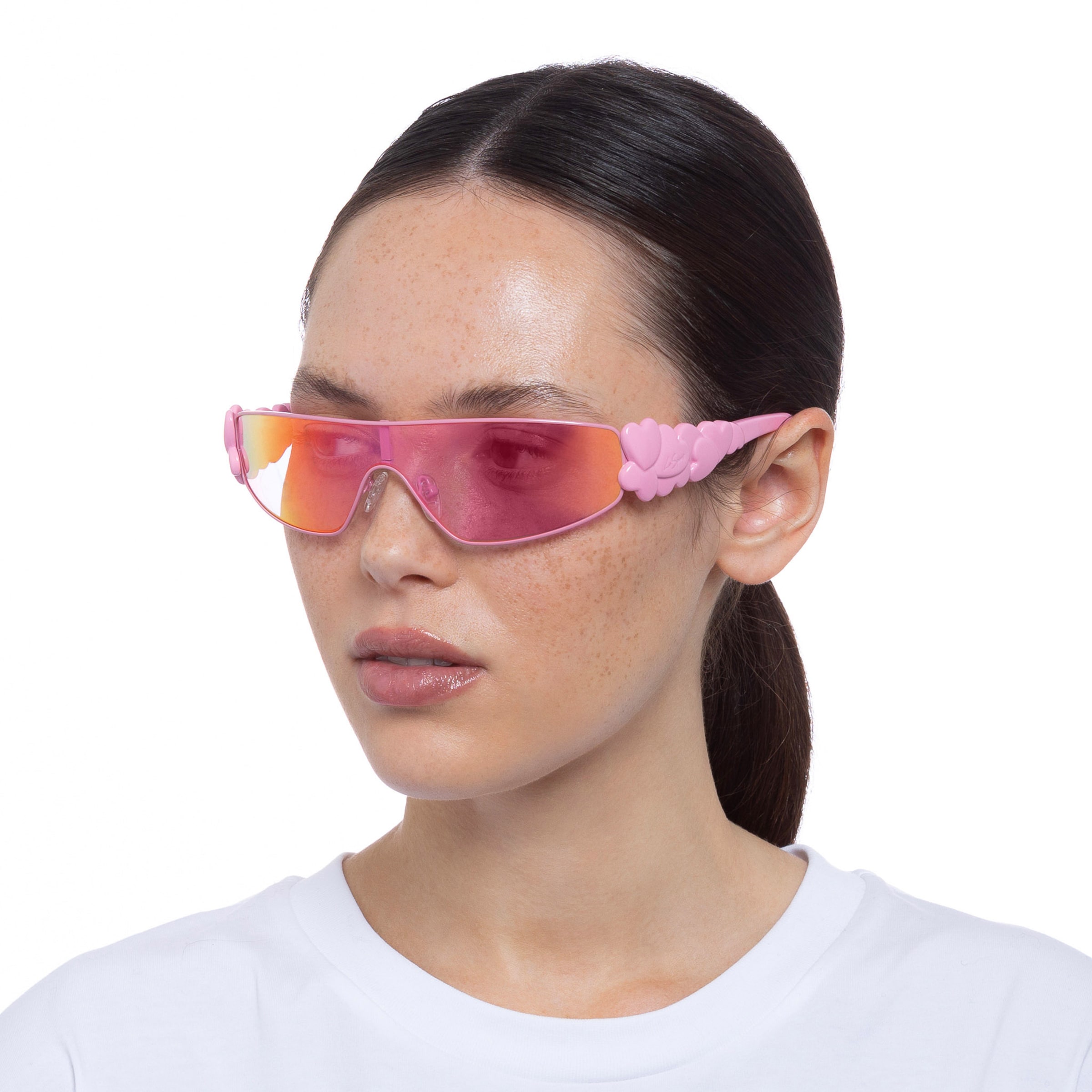 LE SPECS Solbriller 'Temptress' i pink