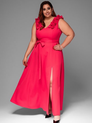 Ombre Abendkleid‌‌‌‌‌‌‌ in Rot
