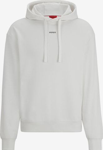 Sweat-shirt HUGO en blanc : devant