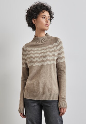 STREET ONE Pullover in Beige: Vorderseite
