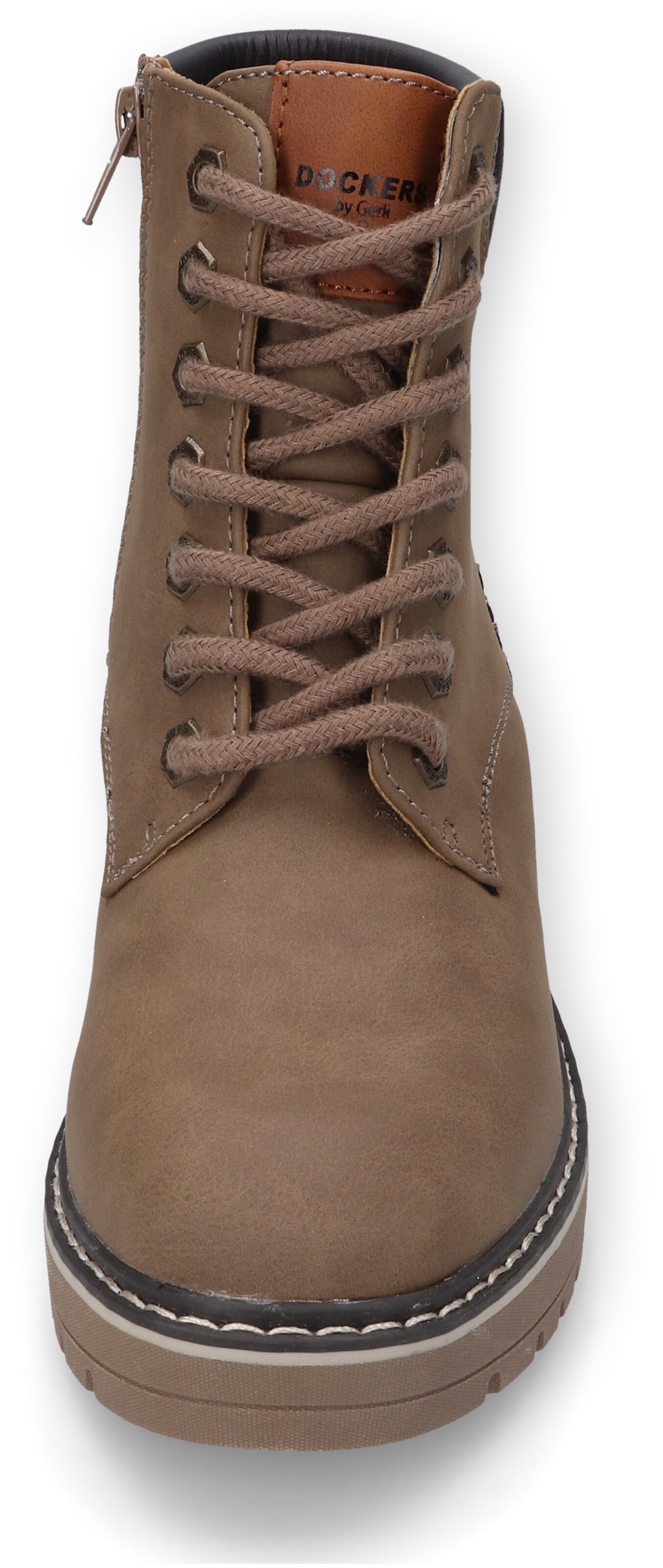 Dockers by Gerli Lace-Up Ankle Boots in Brown