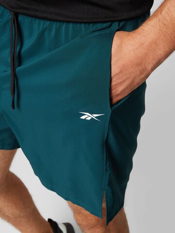 Reebok SportSportske hlače - zelena boja