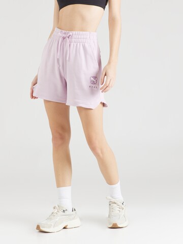 PUMA - regular Pantalón deportivo en lila: frente