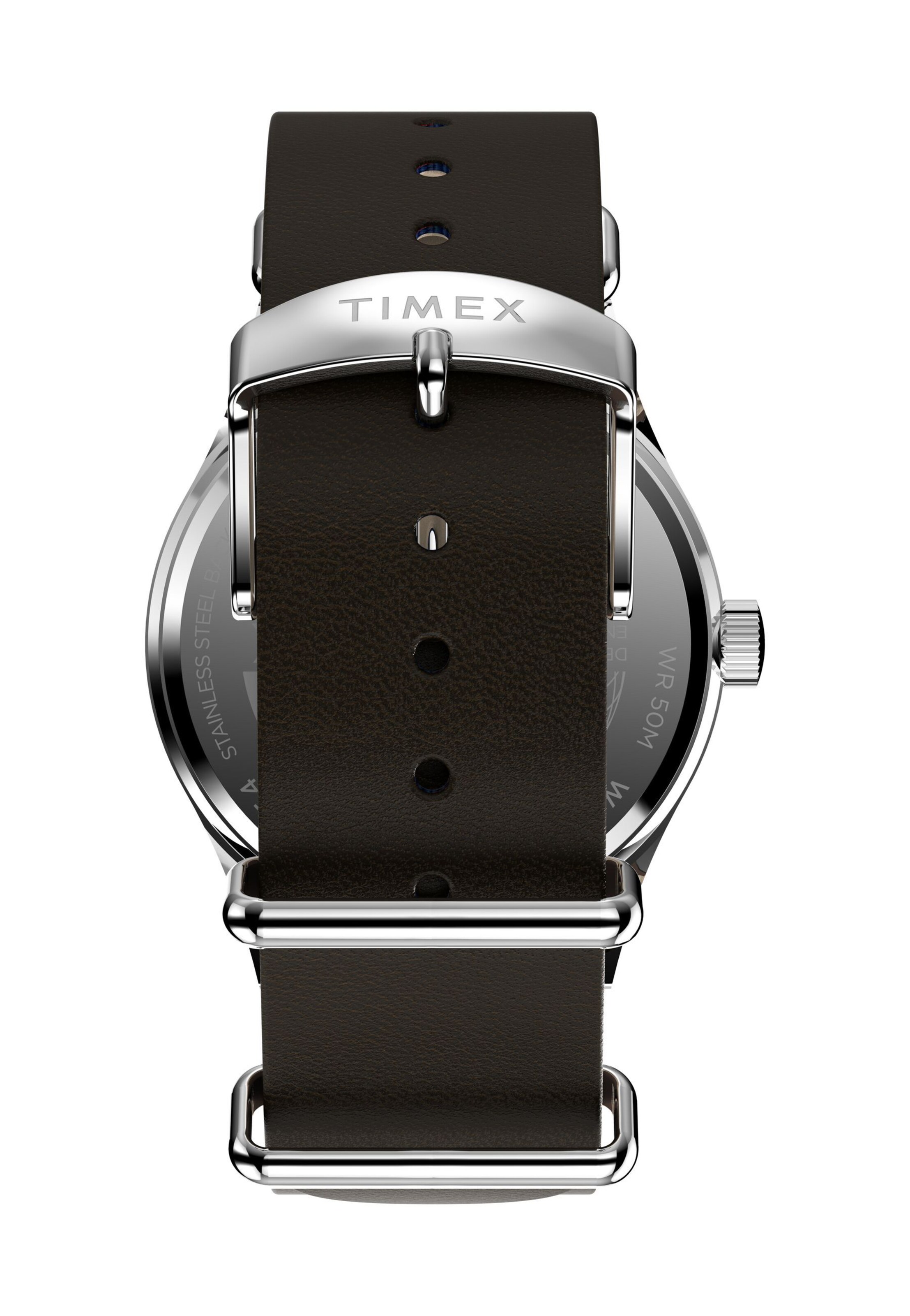 TIMEX Analoog horloge ' Timex Weekender New England 3 Hand ' in Bruin