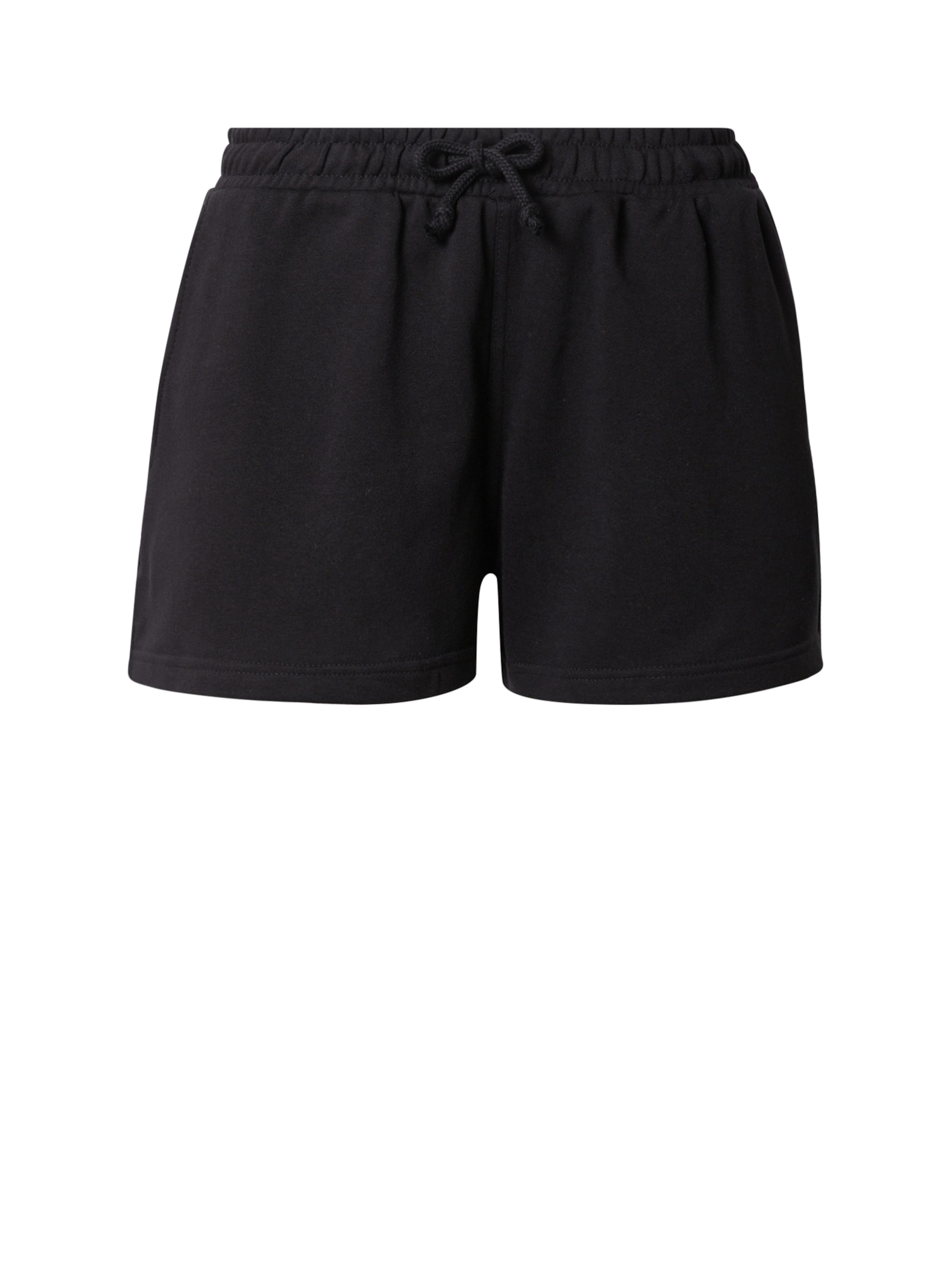 WEEKDAY Regular Pants 'Essence' in Black: front