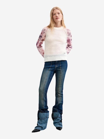 Desigual Pullover 'JERS_FANCYBOTANIC 26WWJF19'‌ in Weiß