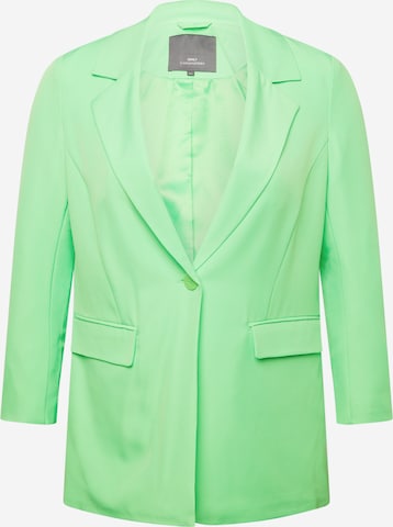 ONLY Carmakoma Blazer 'THEA' in Green: front