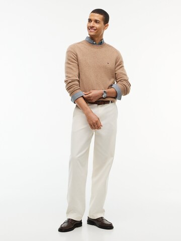 TOMMY HILFIGER Pullover in Braun