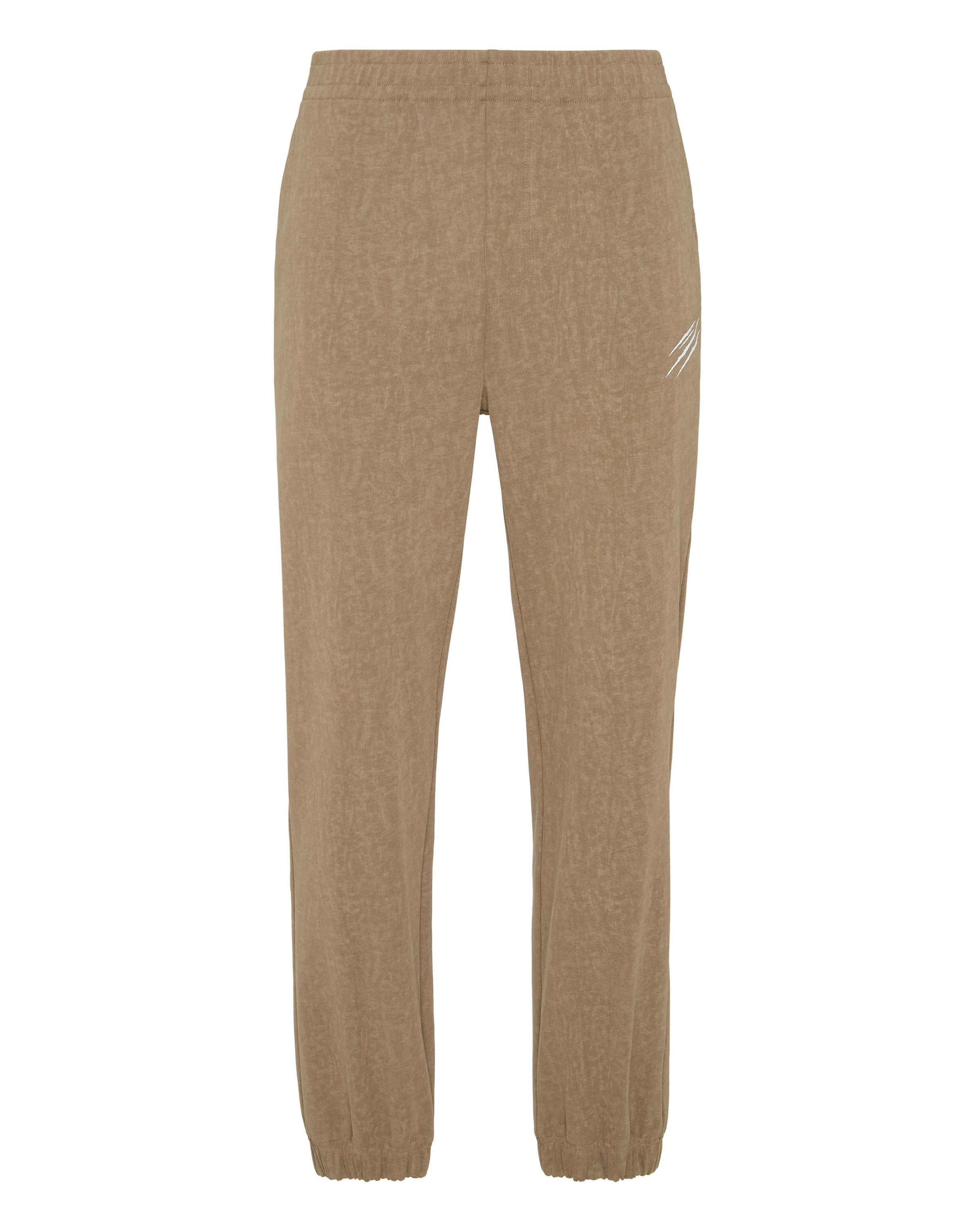 Plein Sport Pantalon 'Scratch' en kaki / blanc, Vue avec produit