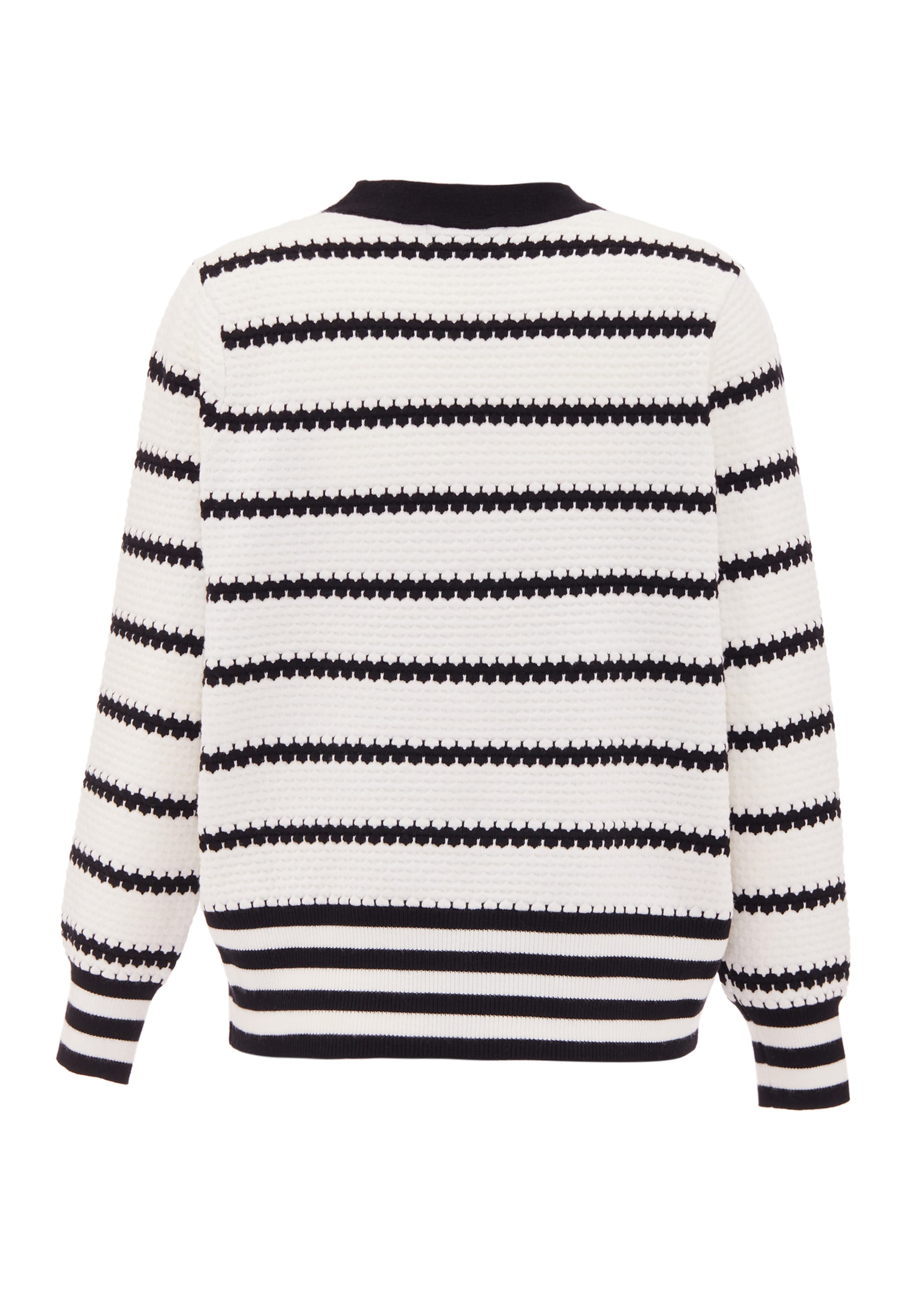 SANIKA - Casaco de malha em branco