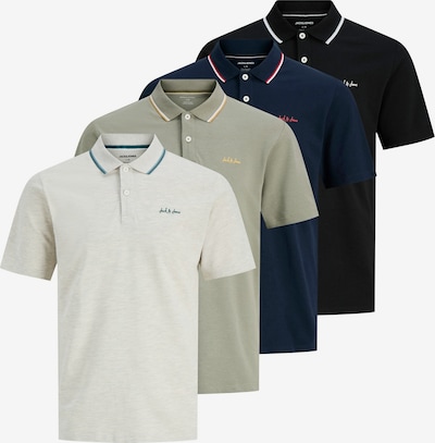 JACK & JONES Paita 'JJBLAZE' värissä tummansininen / vaaleanharmaa / vaaleanvihreä / musta, Tuotenäkymä