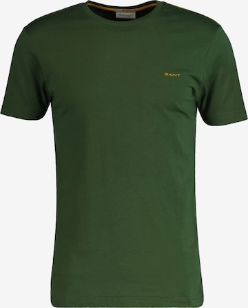 T-Shirt GANT en vert : devant