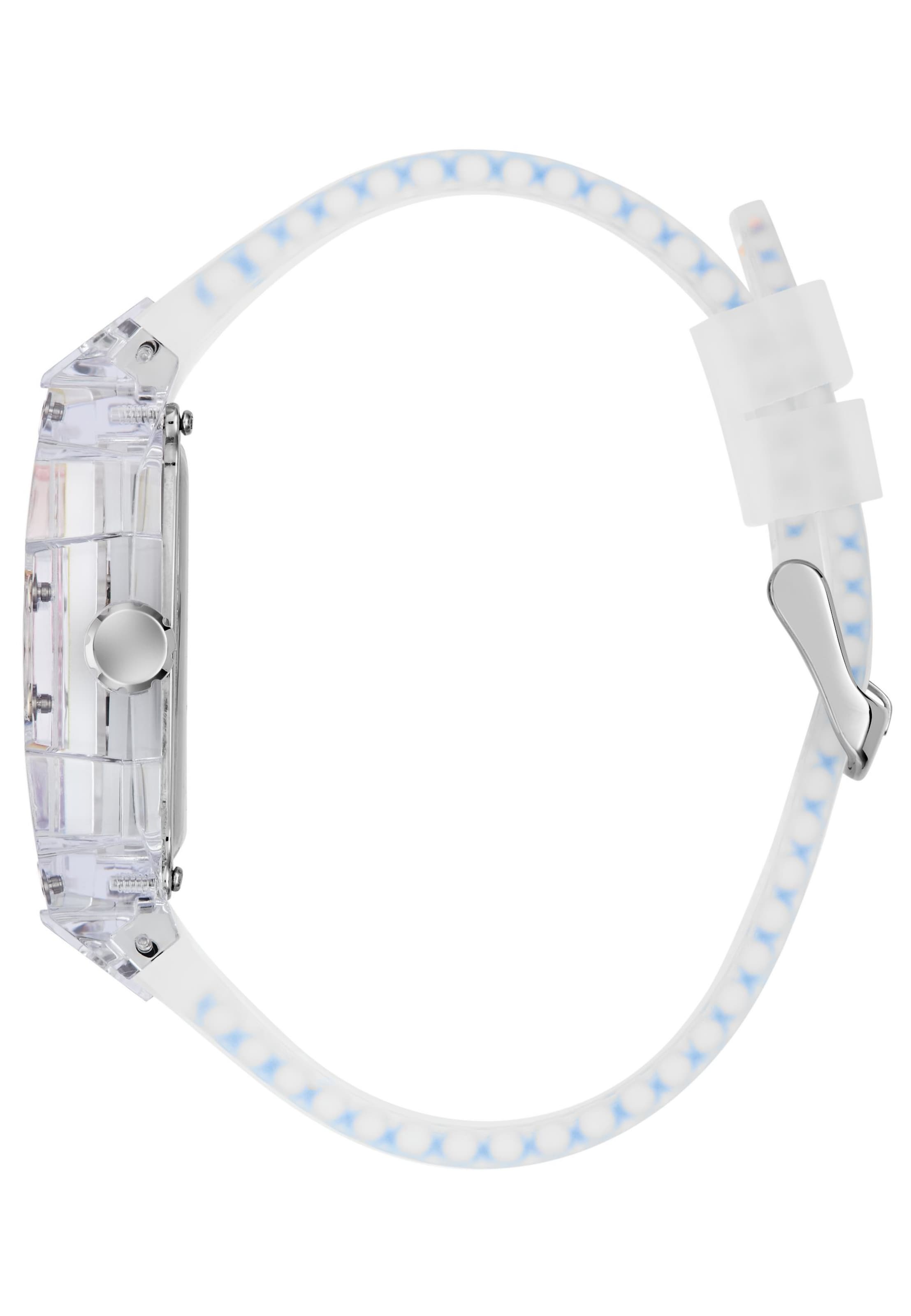 Orologio analogico ' PHOENIX ' di GUESS in trasparente