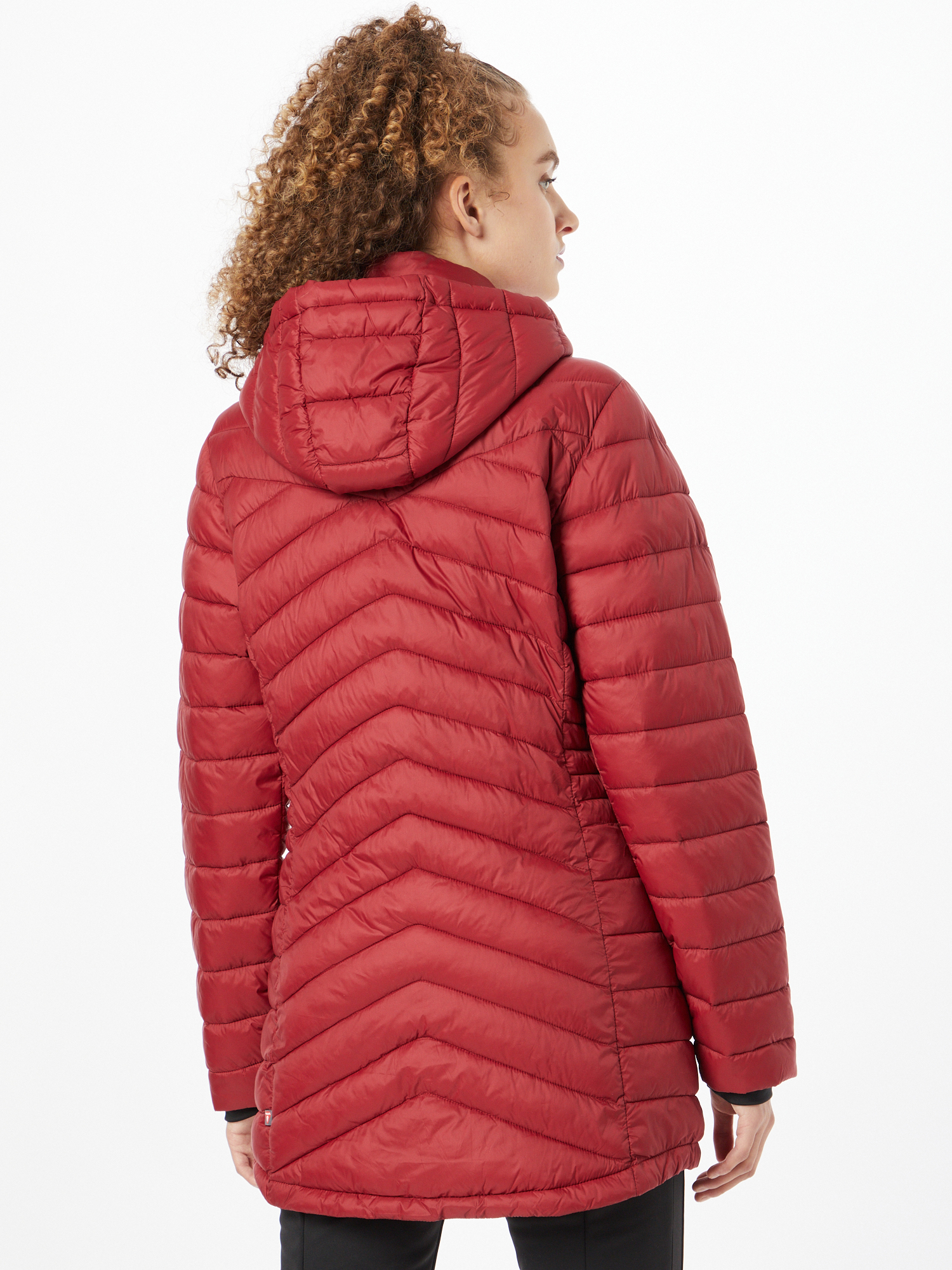 Donna Sport Maier Sports Cappotto outdoor Notos in Rosso Scuro 