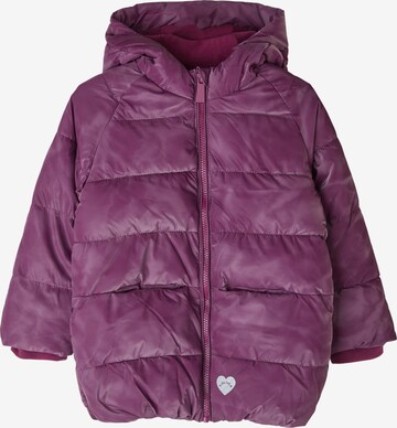 s.Oliver Coat in Purple: front