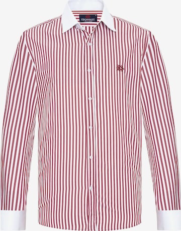 CIPO & BAXX Regular fit Overhemd in Rood: voorkant