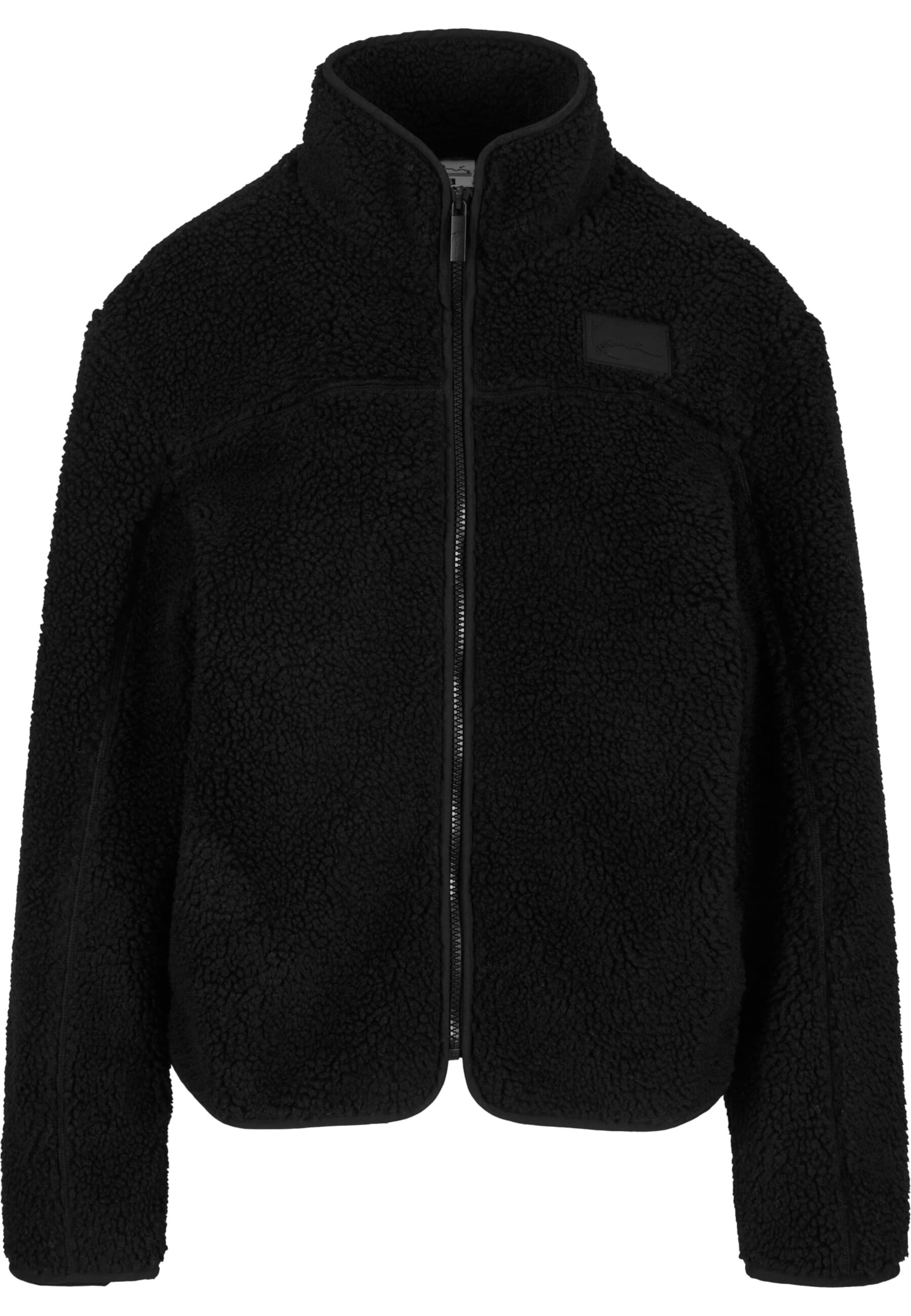 Karl Kani Fleecová mikina – černá: přední strana