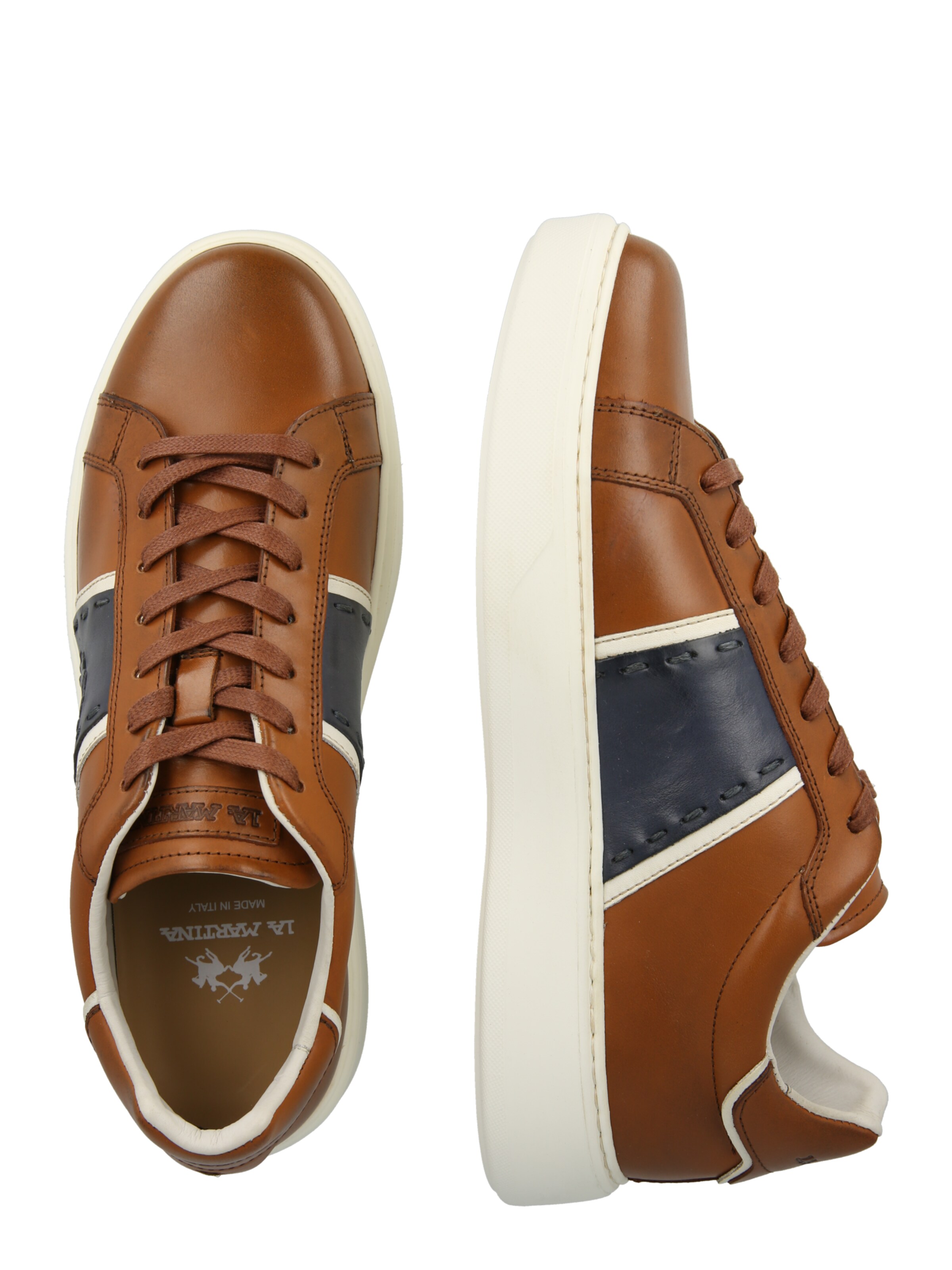 La Martina - Zapatillas deportivas bajas en marrón