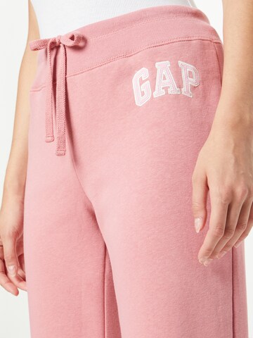 Bootcut Pantalon GAP en rose