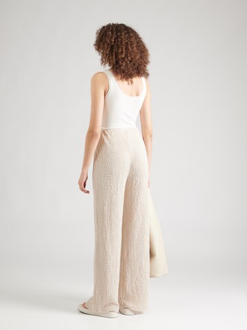 ABOUT YOU Wide leg Παντελόνι 'Nalani' σε μπεζ