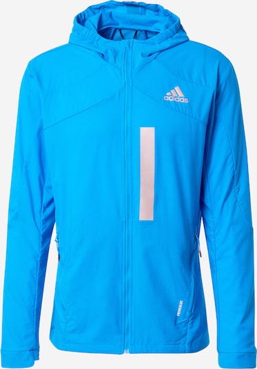 ADIDAS SPORTSWEAR Athletic Jacket 'Marathon' in Sky blue / Silver grey, Item view