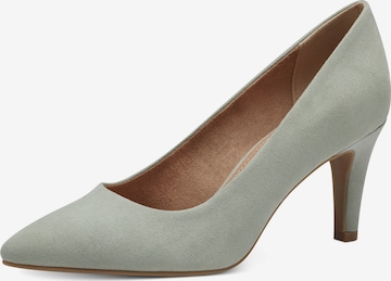 s.Oliver - Zapatos con plataforma en verde: frente