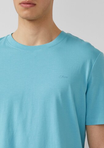 T-Shirt s.Oliver en bleu