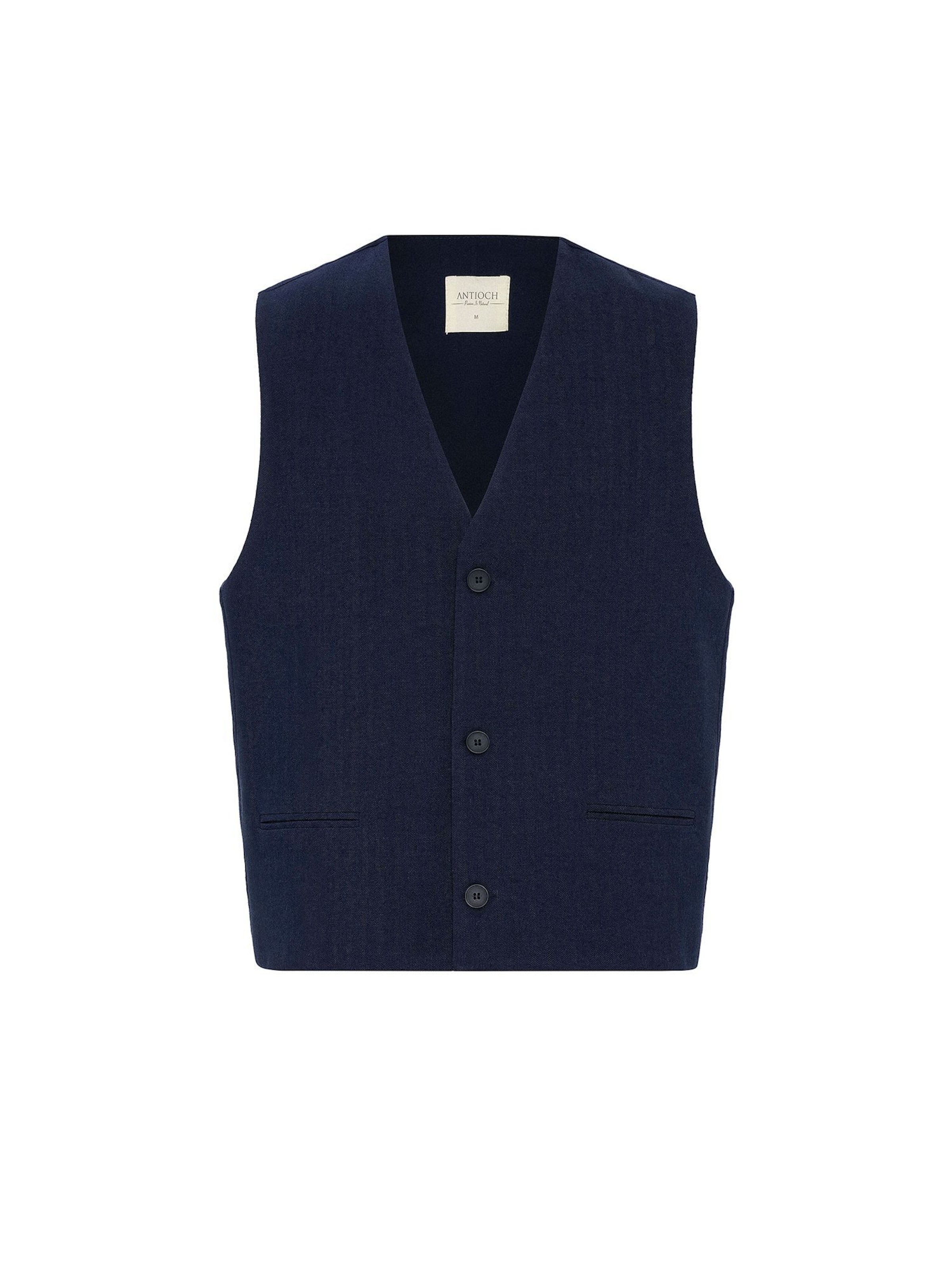 Antioch Vest i blå: forside